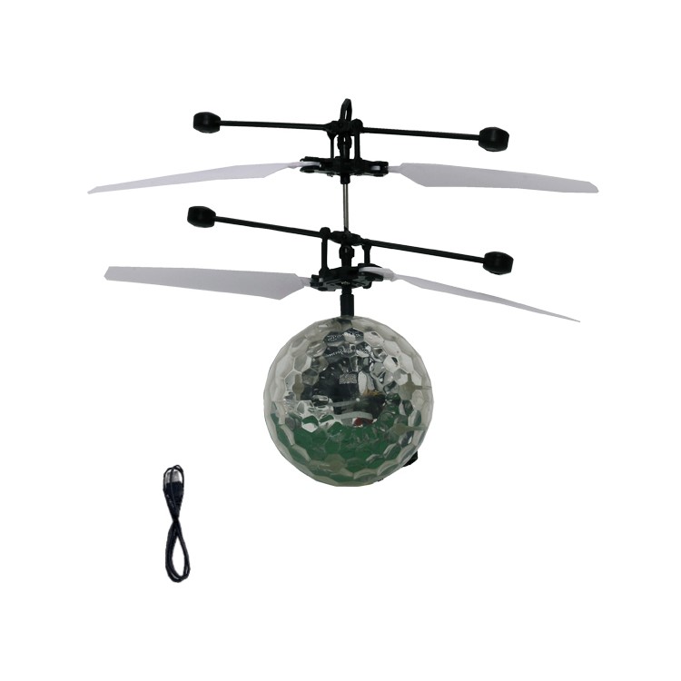 RC infrared Induction Helicopter Ball Built-in Shinning LED Lighting for Kids-18