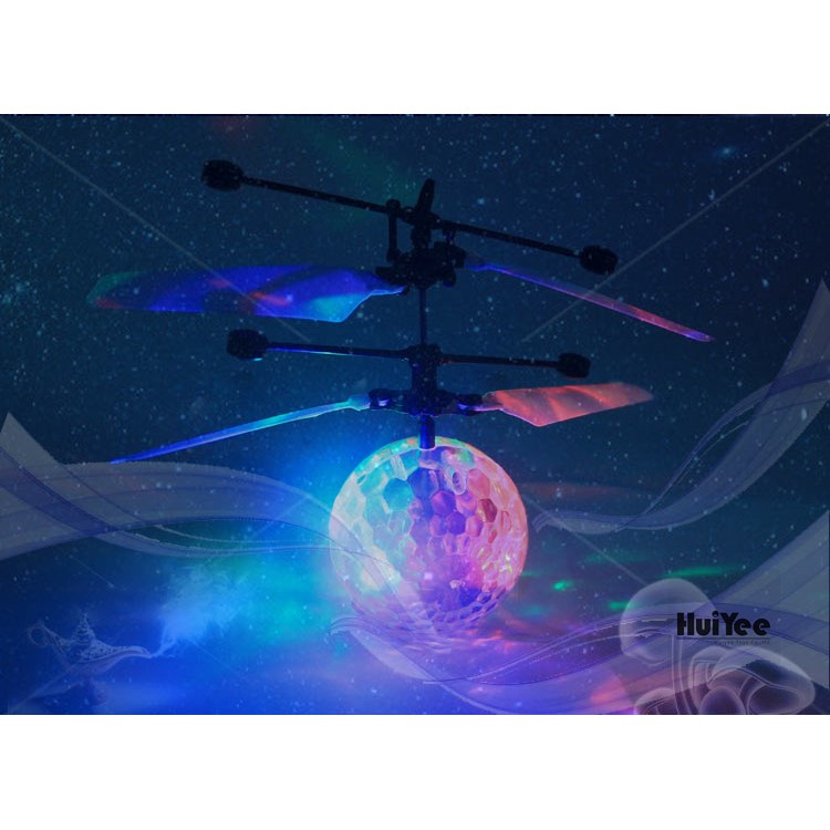 RC infrared Induction Helicopter Ball Built-in Shinning LED Lighting for Kids-6