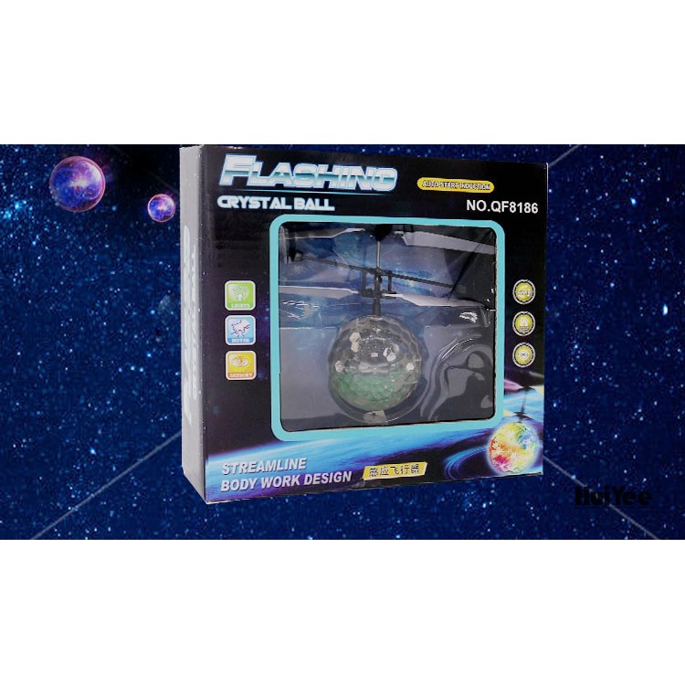 RC infrared Induction Helicopter Ball Built-in Shinning LED Lighting for Kids-7