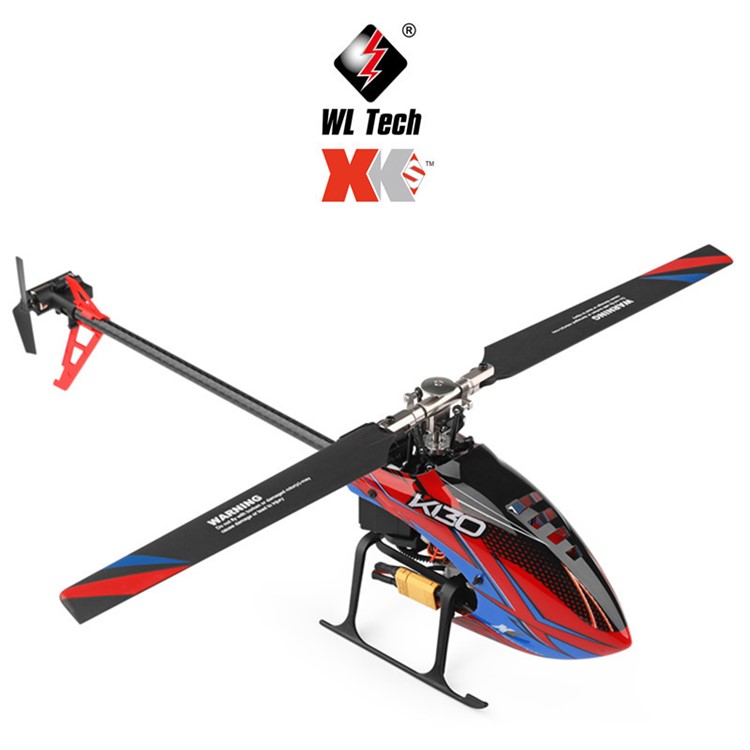 WLTOYS K130 6 Channel 6-Gyro and 3-Gyro 2.4GHz RC Helicopter-2