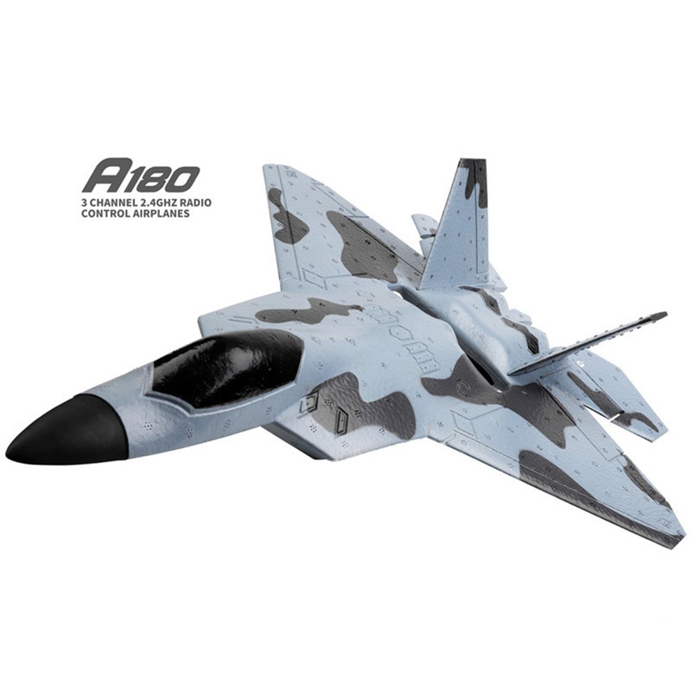 WLTOYS A180 F22 Three-channel Aircraft 3D/6G Gyroscope Remote Control Fighter Model Kids RC Airplane Toy-4
