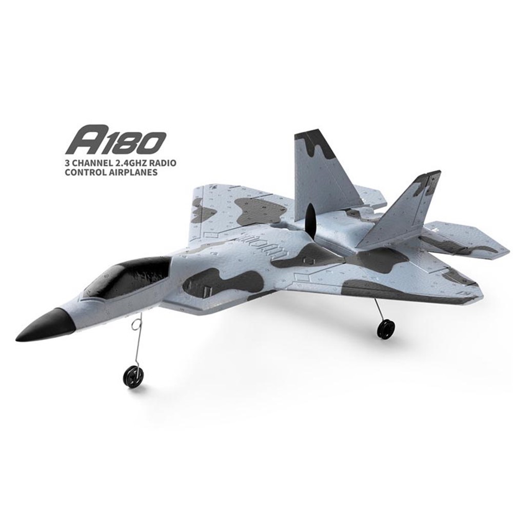 WLTOYS A180 F22 Three-channel Aircraft 3D/6G Gyroscope Remote Control Fighter Model Kids RC Airplane Toy-5