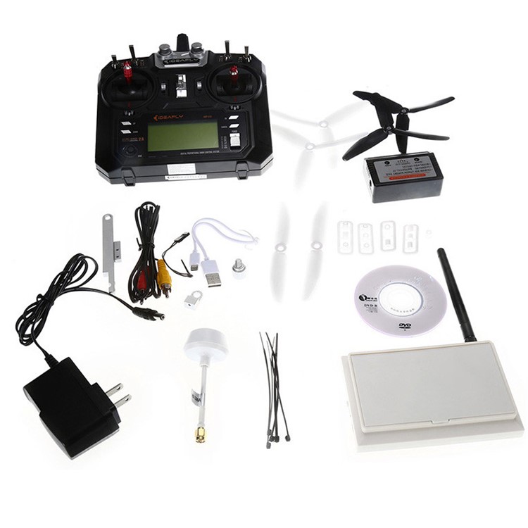 IDEAFLY B210B Mini 5.8G FPV 700TVL HD Camera 2.4G Racing RC Quadcopter - Black / US Plug-7