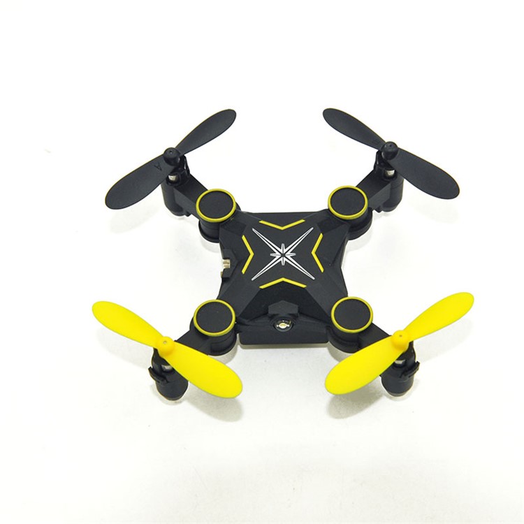 HELIWAY 901HS Folding Mini Remote Control 6 Axis Gyroscope 2.4GHz 4CH Quadcopter with HD Camera - Orange-5