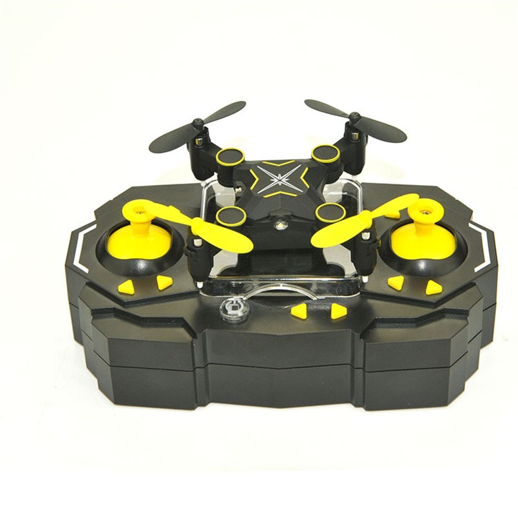 HELIWAY 901HS Folding Mini Remote Control 6 Axis Gyroscope 2.4GHz 4CH Quadcopter with HD Camera - Orange-6