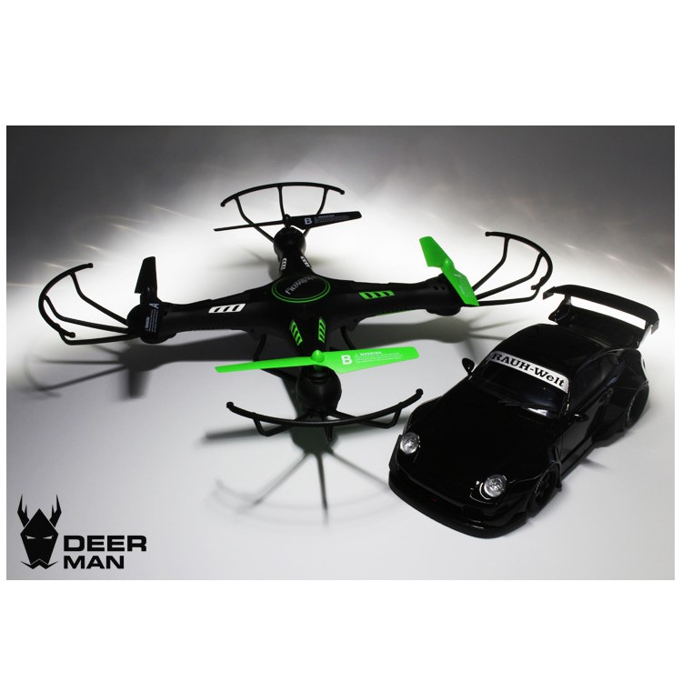 HELIWAY 905S 6 Axis Gyro 2.4G 4CH Headless RC Quadcopter 3D Flip Aircraft - Green-1