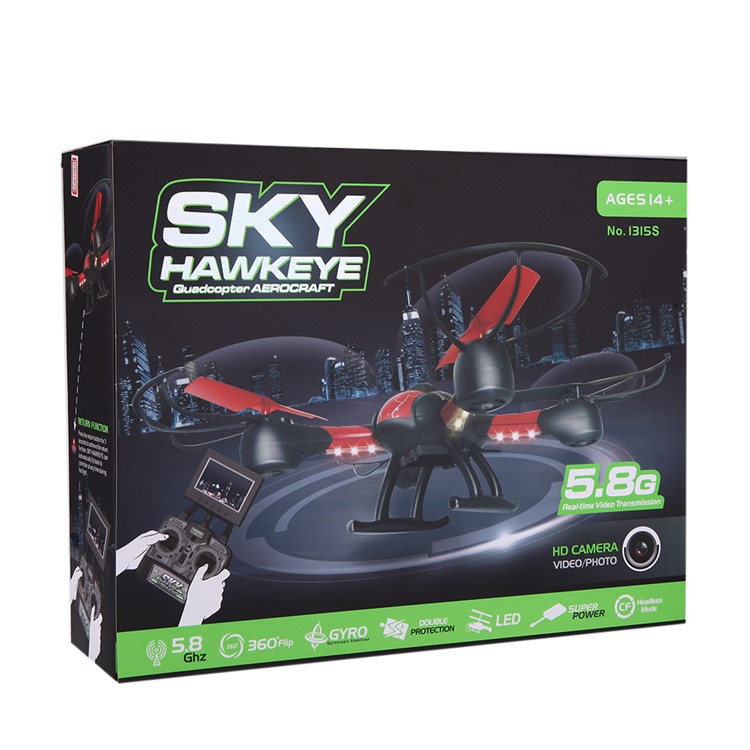 1315S 5.8G Real Time Transmission 4CH 2.4G RC Quadcopter with 0.3MP HD Camera-18