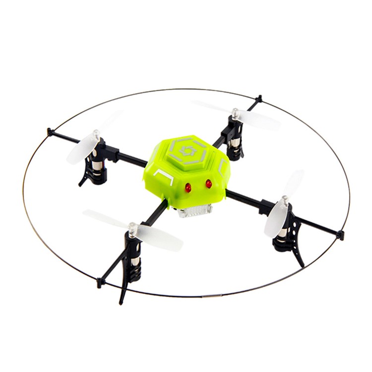 Inverted Flight Inversion Drone 6 Axis Gyro 2.4G RC Quadcopter with LED Light - Green-2