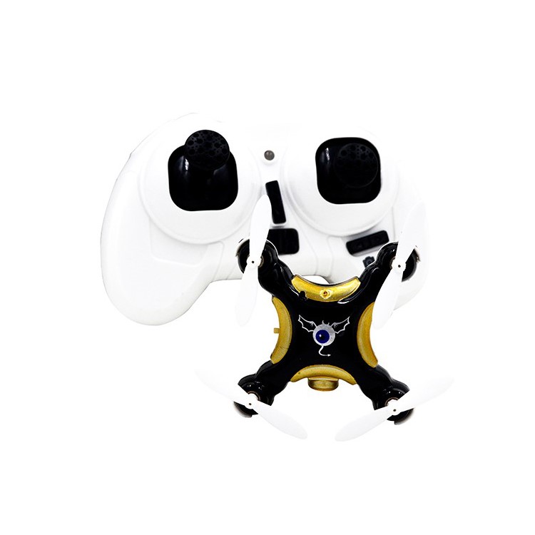 CX-10C Mini 2.4G 4CH 6 Axis LED RC Quadcopter with 0.3MP Camera - Black-2
