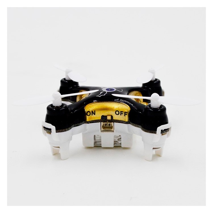 CX-10C Mini 2.4G 4CH 6 Axis LED RC Quadcopter with 0.3MP Camera - Black-4