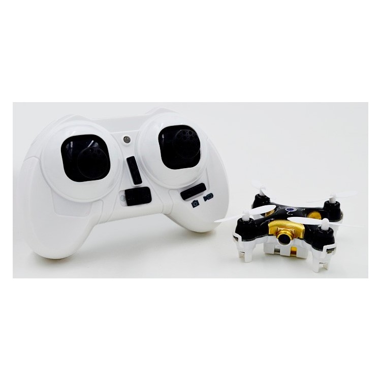CX-10C Mini 2.4G 4CH 6 Axis LED RC Quadcopter with 0.3MP Camera - Black-5