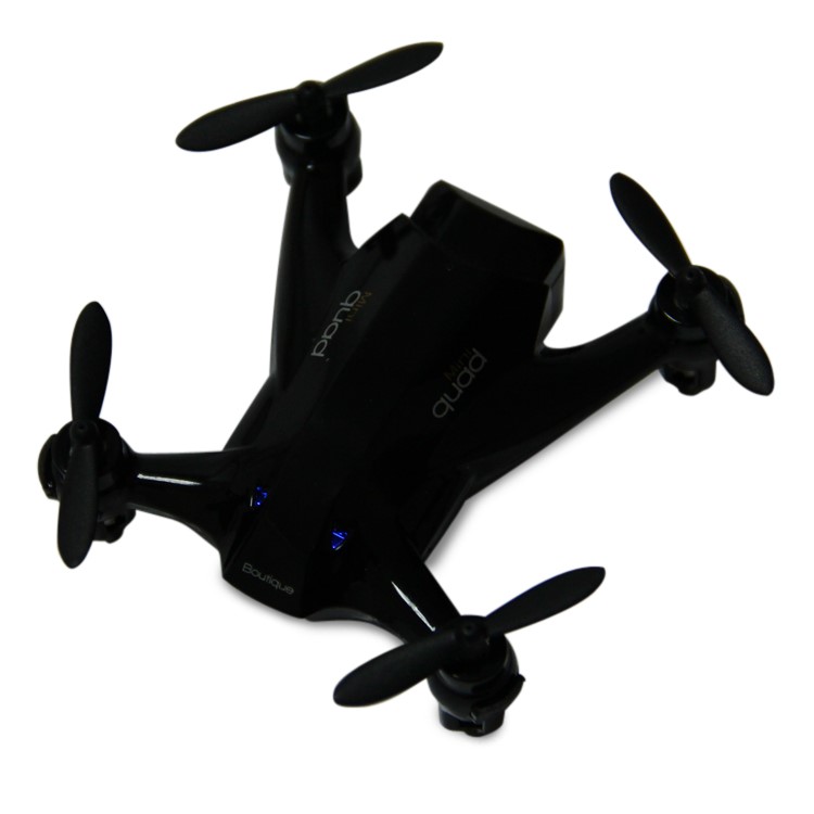 XINLIN X165 6 Axis Gyro 360 Degree Rollover Mini Quadcopter Drone - Black-4