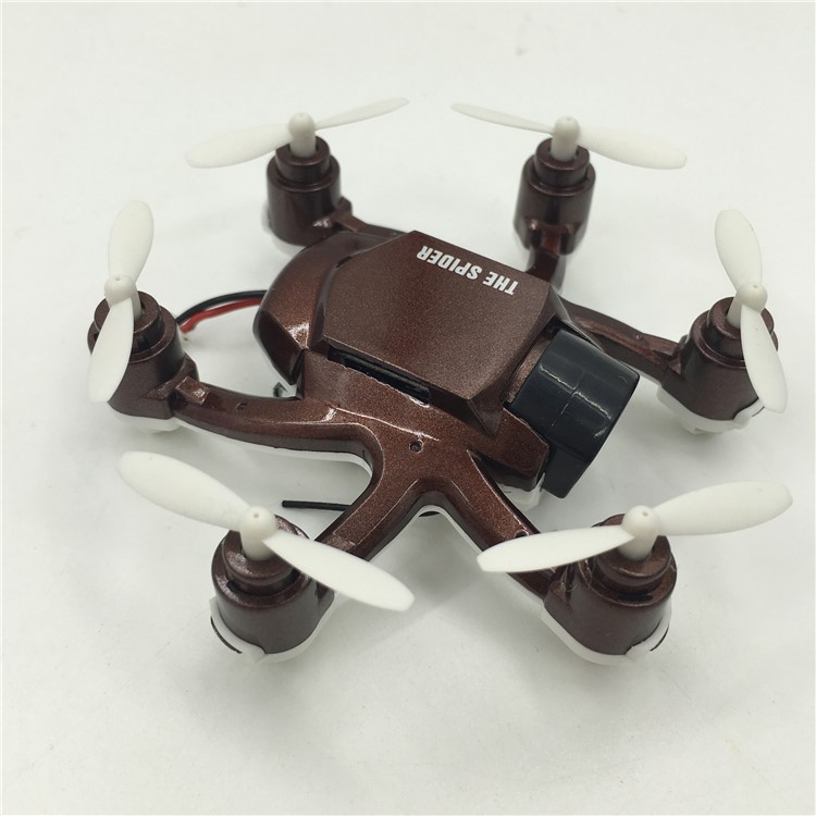 SBEGO 126W Mini Drone 0.3MP Camera Wifi RC Control Hexacopter - Coffee-1