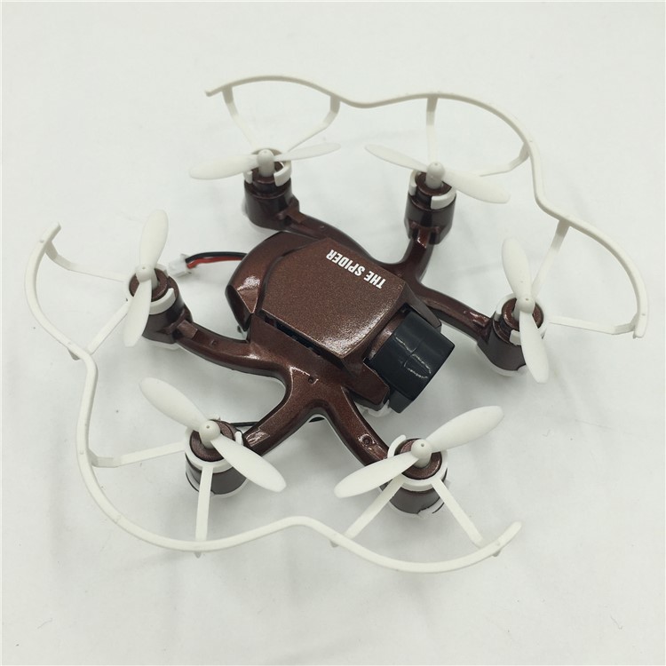 SBEGO 126W Mini Drone 0.3MP Camera Wifi RC Control Hexacopter - Coffee-3