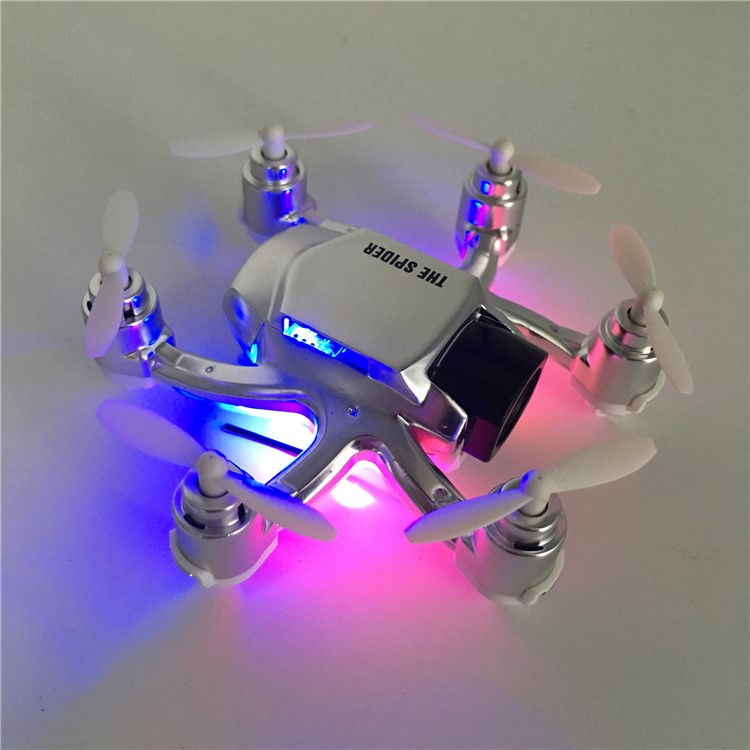 SBEGO 126DW Mini Drone 0.3MP HD Camera 2.4GHz 4CH 6 Axis LED WiFi FPV RC Hexacopter - White-10