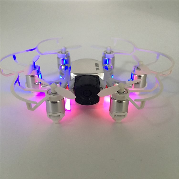 SBEGO 126DW Mini Drone 0.3MP HD Camera 2.4GHz 4CH 6 Axis LED WiFi FPV RC Hexacopter - White-11