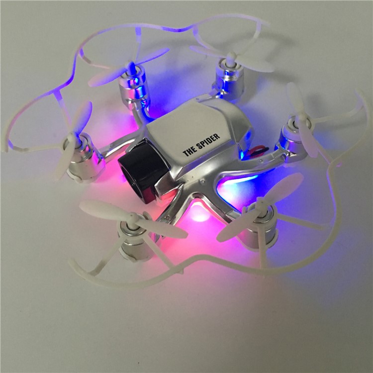 SBEGO 126DW Mini Drone 0.3MP HD Camera 2.4GHz 4CH 6 Axis LED WiFi FPV RC Hexacopter - White-12