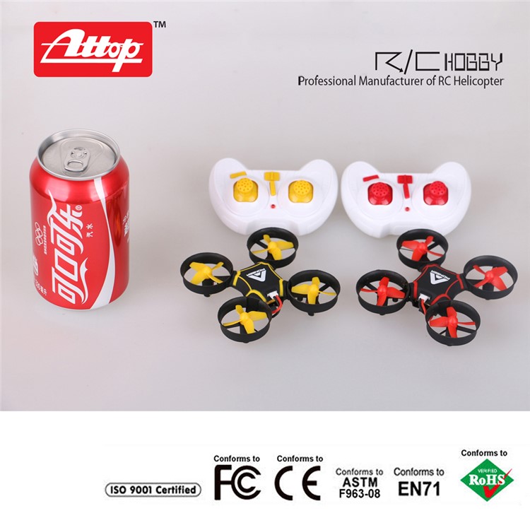 Attop A11 Handheld 2,4g Mini Quadrotor RC Hubschrauber Mit 360 ° Flip 3 Unterschiedlicher Geschwindigkeit Kopfloser Modus - Rot-4