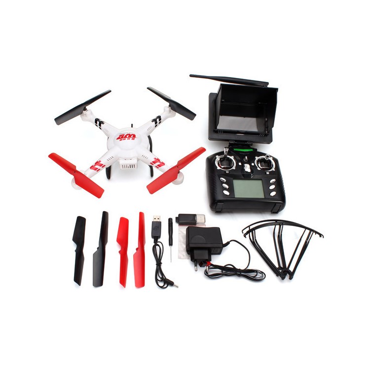 WLTOYS V686G 2.4G 4CH 6 Axis Gyro RC Quadcopter with HD Camera & 5.8G FPV Real Time Transmission - EU Plug-6