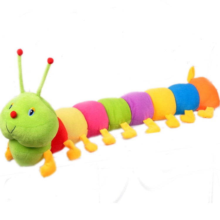 Cute Caterpillar Soft Toy PP Stuffed Doll, Length: 55cm-2