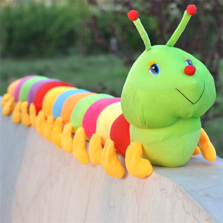 Cute Caterpillar Soft Toy PP Stuffed Doll, Length: 55cm-5