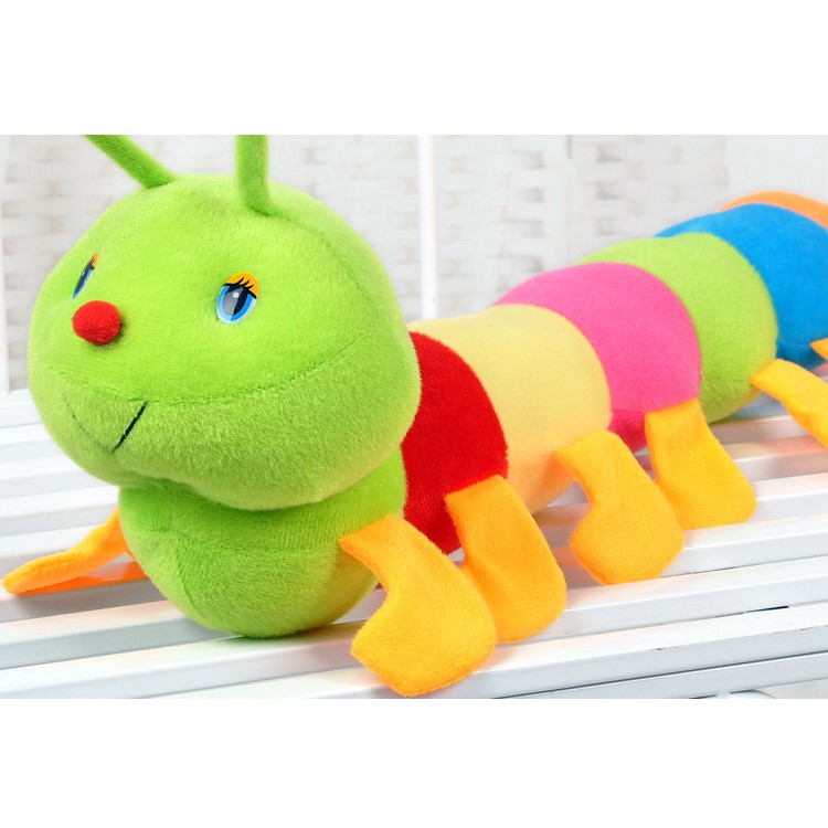 Cute Caterpillar Soft Toy PP Stuffed Doll, Length: 55cm-6