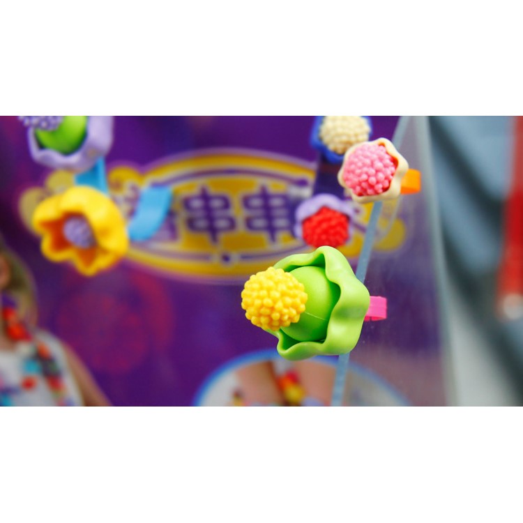 NUKIED 528Pcs/Set-Pop-Arty-Perlen Snap-Together Kinder-DIY-Pop-Perlen-Spielzeug-Kit NK6632-6