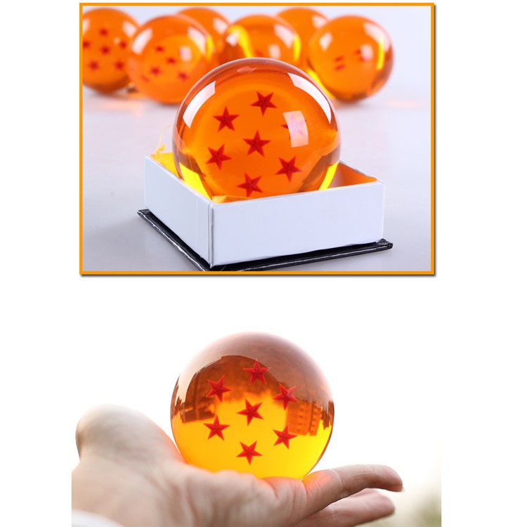 Random 1PC Dragonball Dragon Z Star Replica Play Ball, Diameter: 3.5cm-1