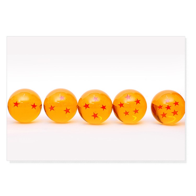 Random 1PC Dragonball Dragon Z Star Replica Play Ball, Diameter: 3.5cm-3