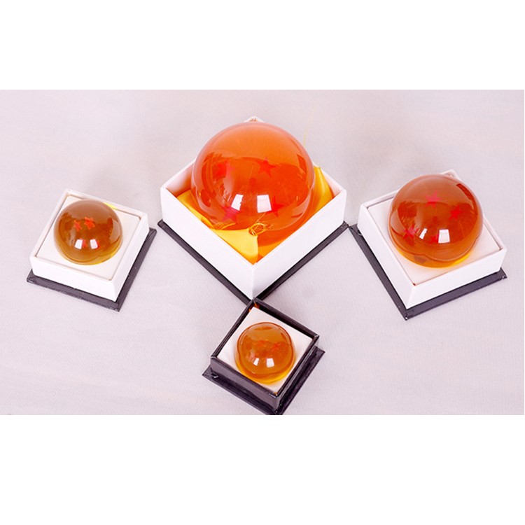 Random 1PC Dragonball Dragon Z Star Replica Play Ball, Diameter: 3.5cm-4