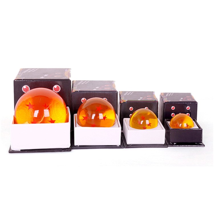 Random 1PC Dragonball Dragon Z Star Replica Play Ball, Diameter: 3.5cm-5