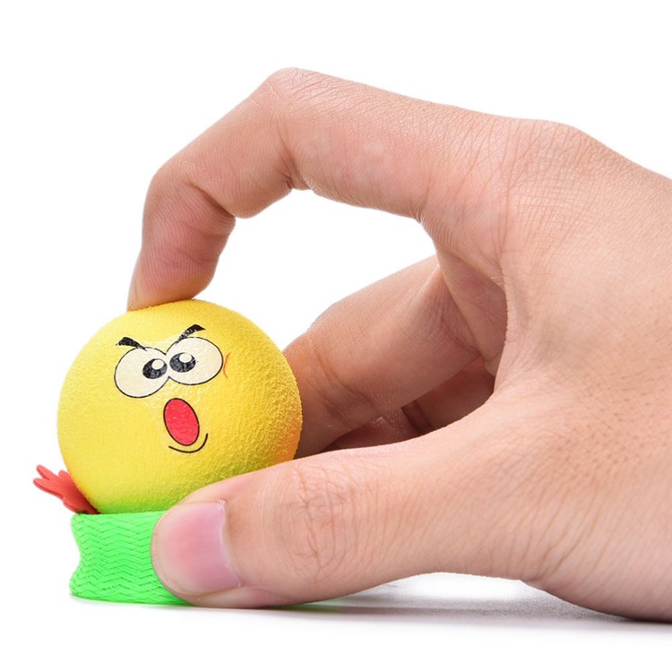 10PCS/Lot Bouncing Jump Elf Spring People Kids Children Doll Relieve Stress Toy - Random-9