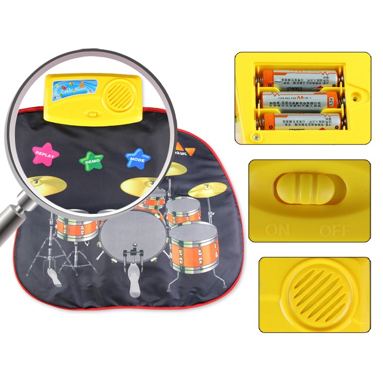 COOLPLAY Baby Child Jazz Music Mat Touch Kick Play Toy Gift-1
