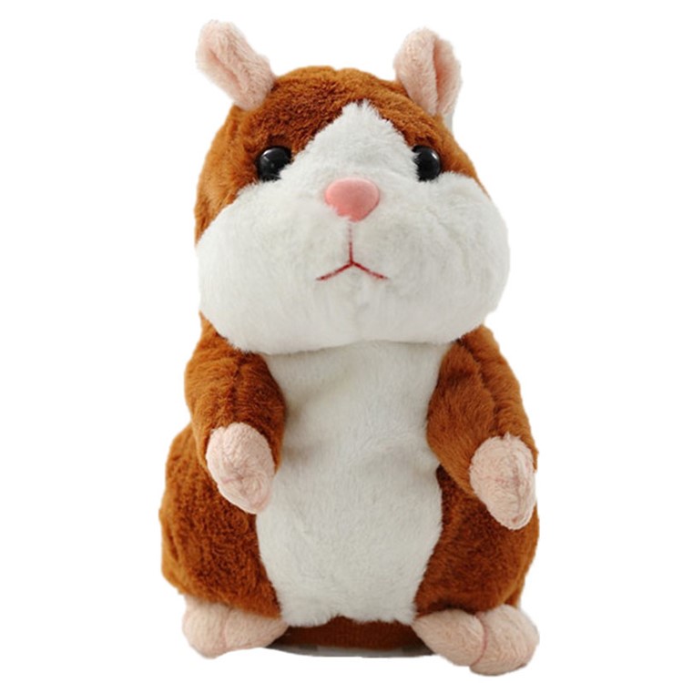 Compre Talking Hamster Suave Peluche Juguete Hablando Grabable Peluche ...