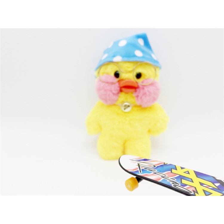 Adorable Cafe Mimi Small Yellow Duck with Pink Cheek Doll Plush Toys-6