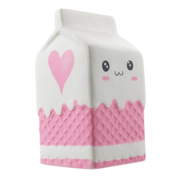 

Kawaii Milk Carton Bottle Squishy Toy Slow Rising Hand Stress Reliever Toy