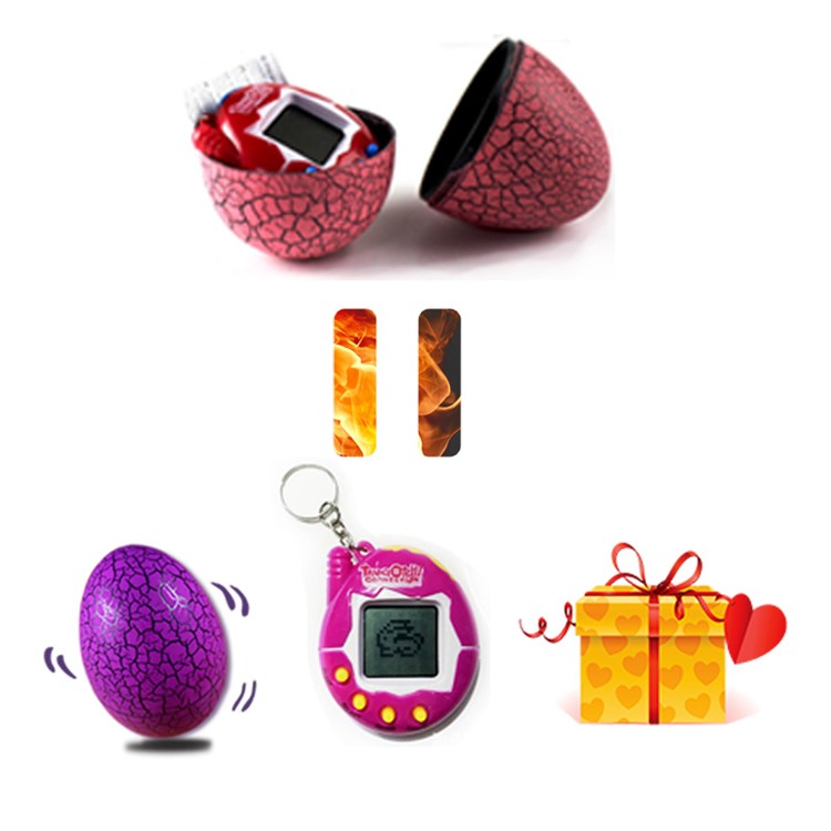 Dinosaur Egg Digital Pet Electronic Virtual Pet Game - Red-2