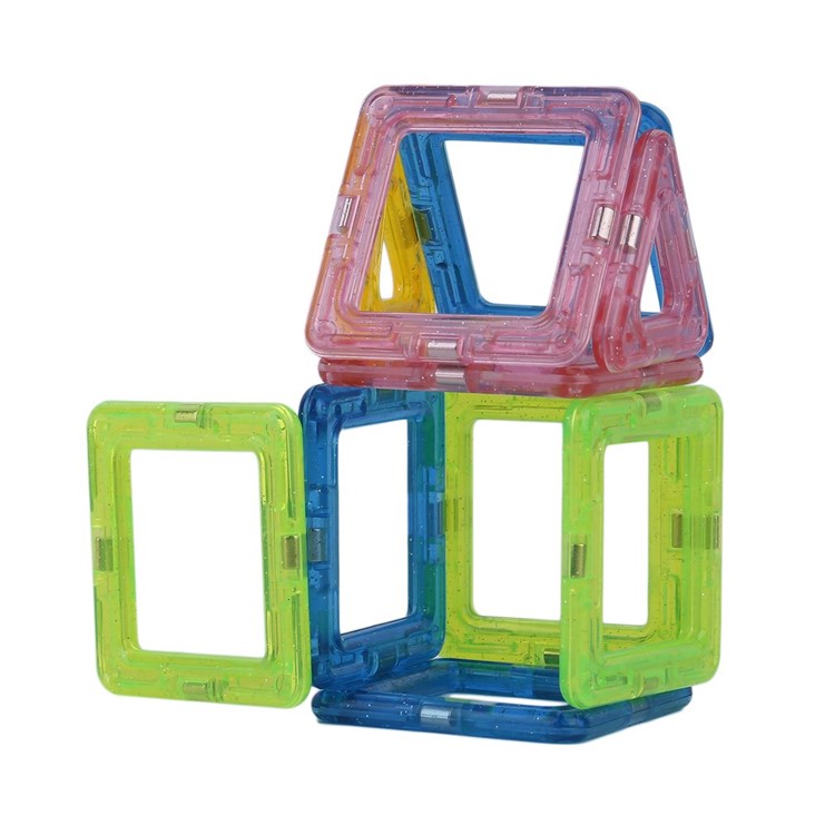 58Pcs Magnetic Car Construction Building Toys Children Educational Blocks-4