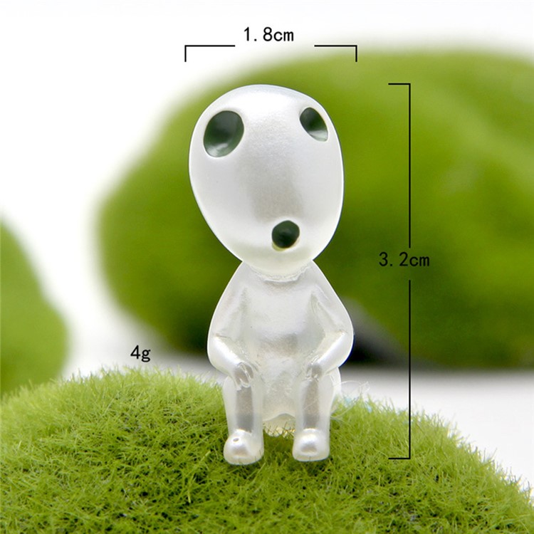 ZL85600 5Pcs Luminous Tree Elves Doll Ornament Micro Landscape Toy Doll Gift-10