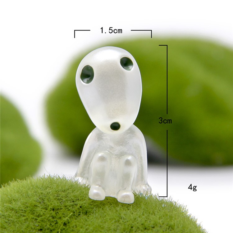 ZL85600 5Pcs Luminous Tree Elves Doll Ornament Micro Landscape Toy Doll Gift-12