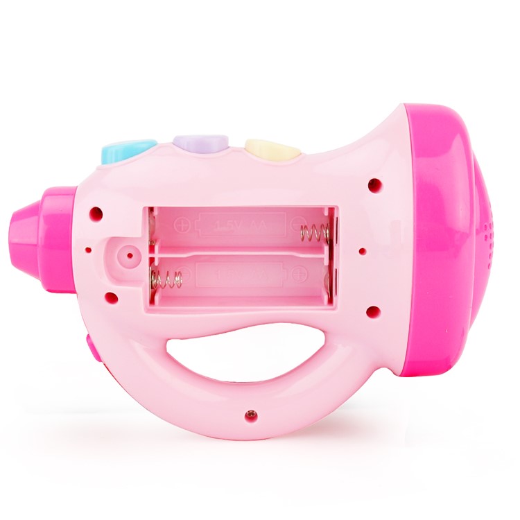 BRETTBBLE Cartoon Horn Music Toy Baby Child Early Education Toy - Pink-5