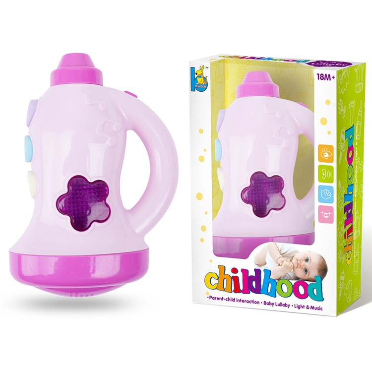 BRETTBBLE Cartoon Horn Music Toy Baby Child Early Education Toy - Pink-8