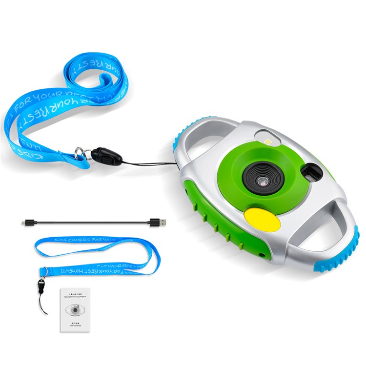 Creative Kids' Camera Portable Double Handheld 5MP Digital Camera with Silicone Protective Shell-4