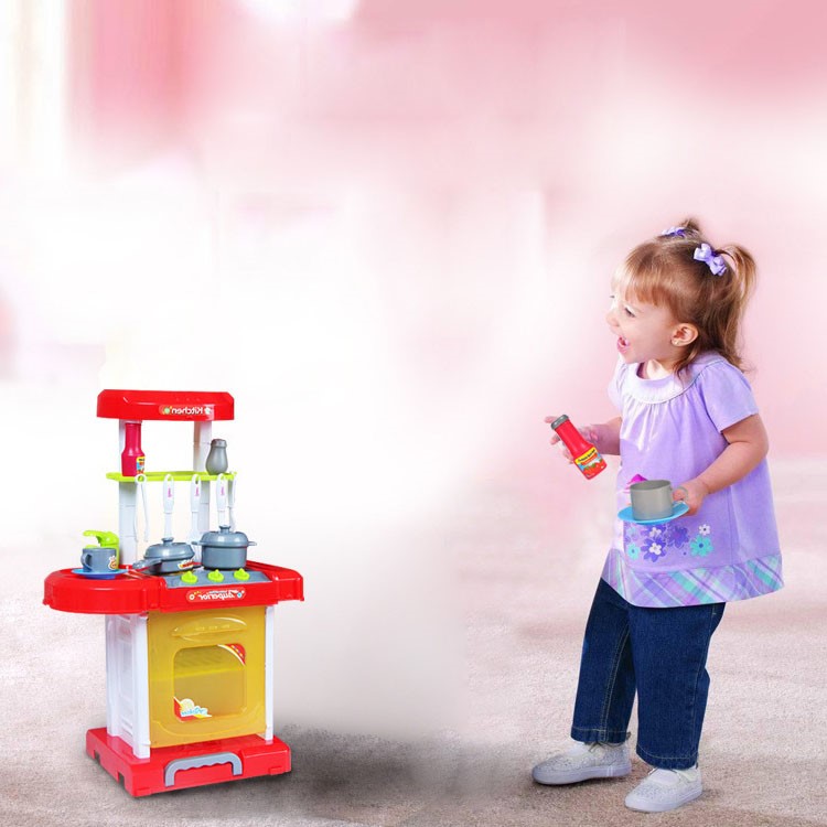 Kids Kitchen Cookware Toys Cookware Pretend Role Play Toys Set-2