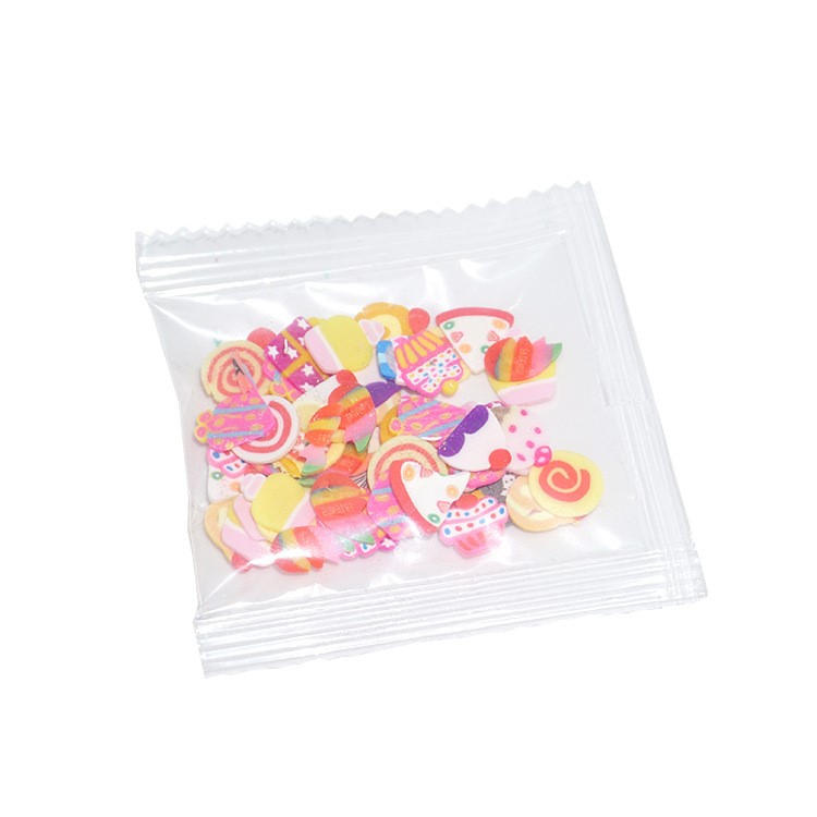 300Pcs 3D Polymer Clay DIY Designs Art Decorations Tiny Fimo Slices - Hearts-3