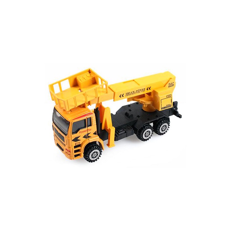 5Pcs/Set 1:50 Mini ABS Die-cast Cars Engineering Car Model Toys for Children-1