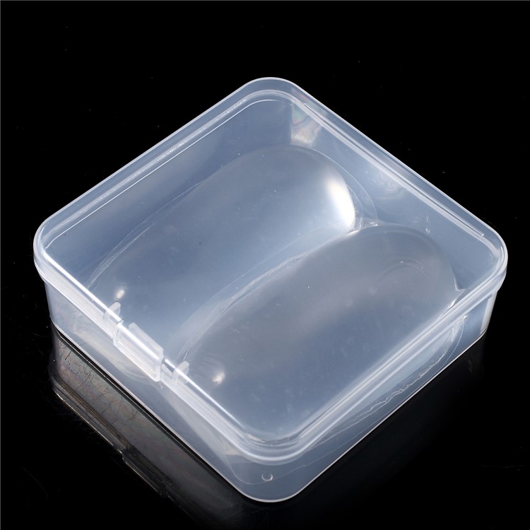 Soft Silicone Decompression Squeeze Toy Pressure Reduced Toy with Stand Function - Transparent-10