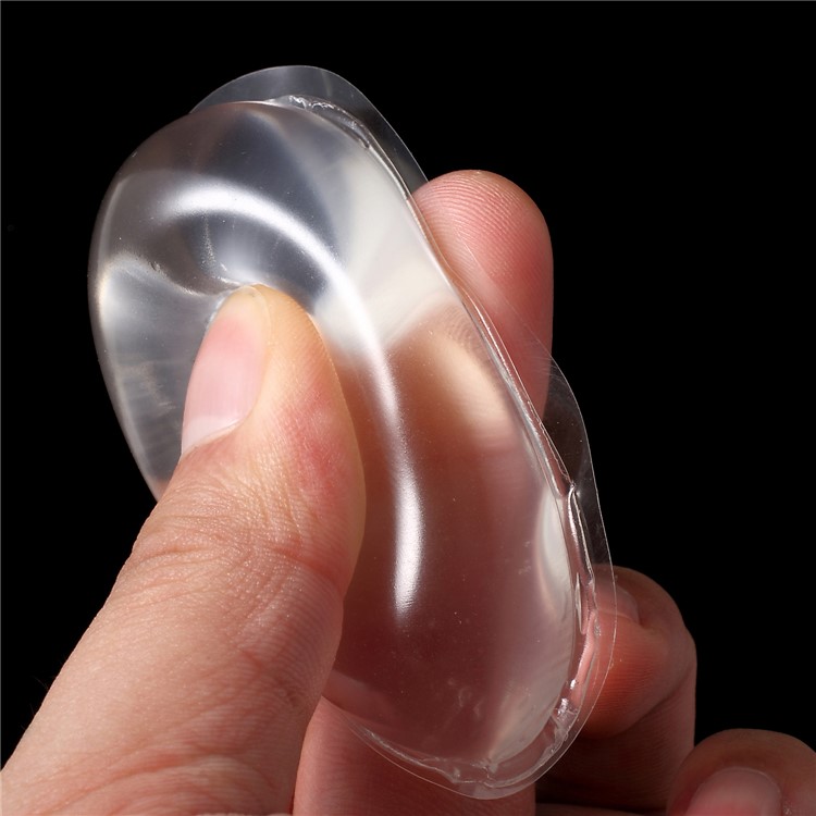 Soft Silicone Decompression Squeeze Toy Pressure Reduced Toy with Stand Function - Transparent-3
