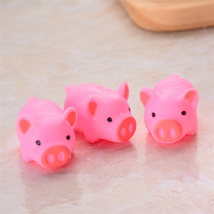 4Pcs/Set Baby Bath Toys Cute Soft Vinyl Float Squeeze Sound Squeaky Bathing Toys-4