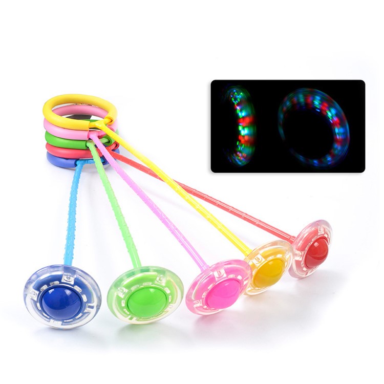 Luminous Bouncing Ball Jumping Ring Fitness Sports Toy - Random Color-1